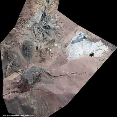 SPOT 6/7 - Chuquicamata, Calama, Antofagasta, Chile