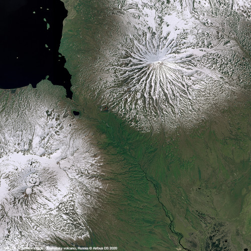 SPOT 6/7 - Kronotsky volcano, Russia