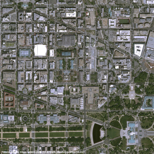 Pléiades - Washington, USA, City 