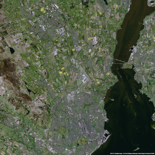 SPOT 6/7 - The Forth Bridges, Edinburgh