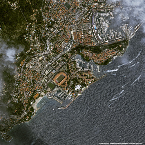 Pléiades Neo - Grand Prix, Monaco