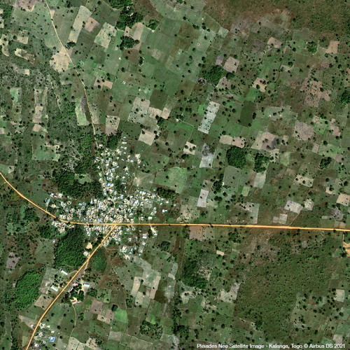 Pléiades Neo - Kalanga, Togo