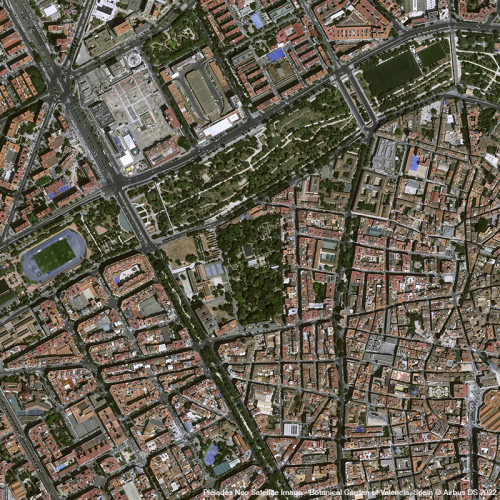 Pléiades Neo - Botanical Garden of Valencia, Spain