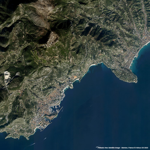 Pléiades Neo - Menton, France