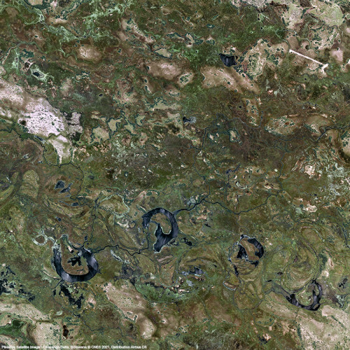 Pléiades - Okavango Delta, Botswana