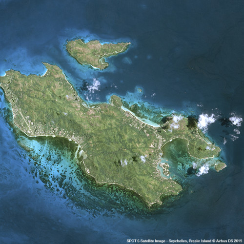 SPOT 6 - Praslin Island, Seychelles