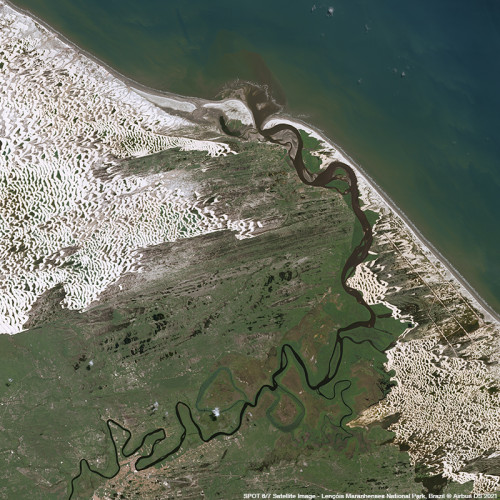 SPOT 6/7 - Lençóis Maranhenses National Park, Brazil