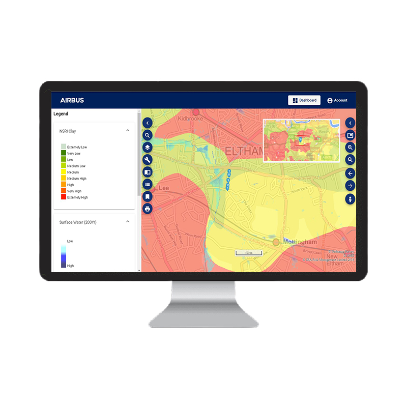 Subsidence perils risk management at property level