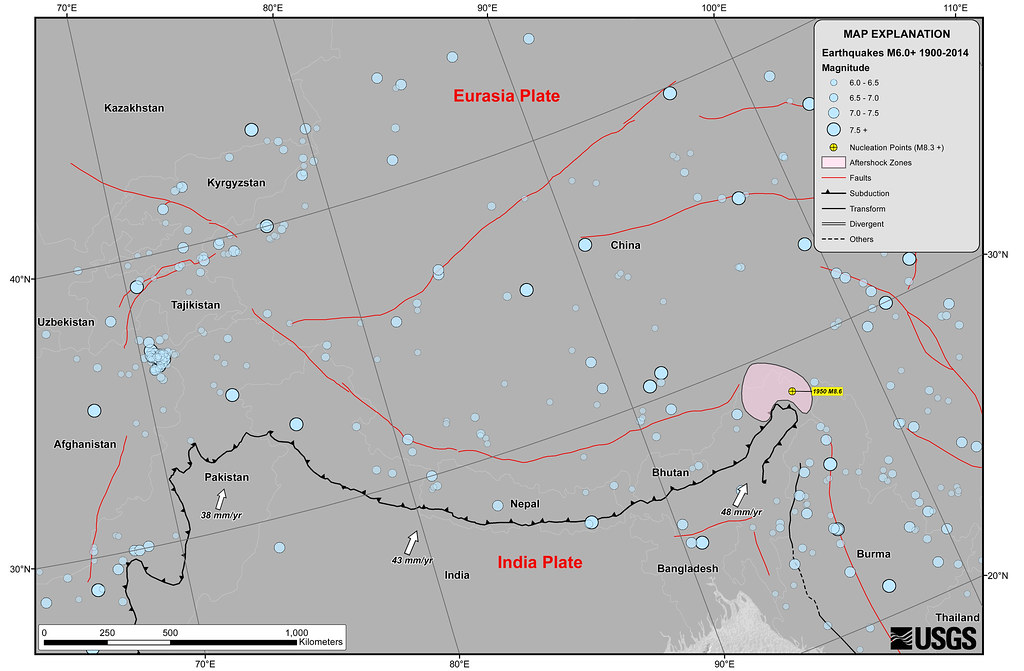 Image 2 earthquake Pakistan map case study Image 2 earthquake Pakistan map case study
