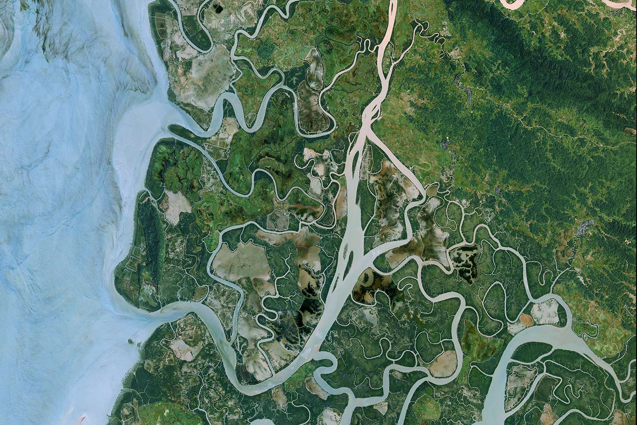 Basemap - OneAtlas Data Illustration Basemap - OneAtlas Data Illustration