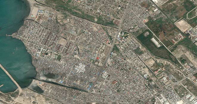 Satellite Image -Cité Soleil - Haiti Satellite Image -Cité Soleil - Haiti
