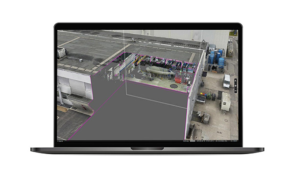 Indoor Laser Scan Simulation