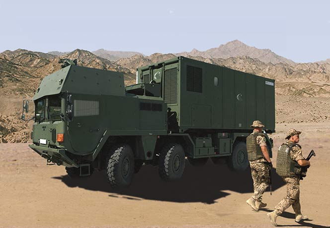 Mobile and multi-purpose Fortion TransProtec in operation