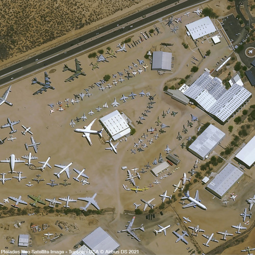 Pléiades Neo satellite image - Tucson - USA - Acquisition angle 31°- 30cm resolution