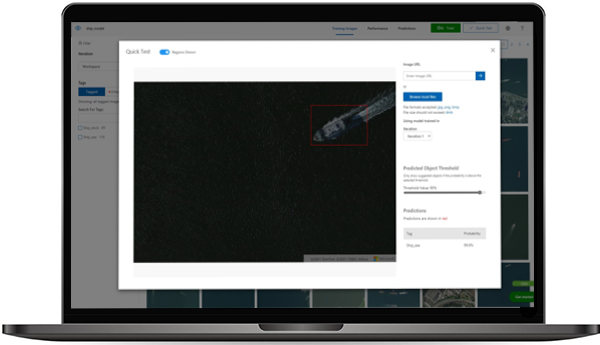 Microsoft Image Satellite Screen