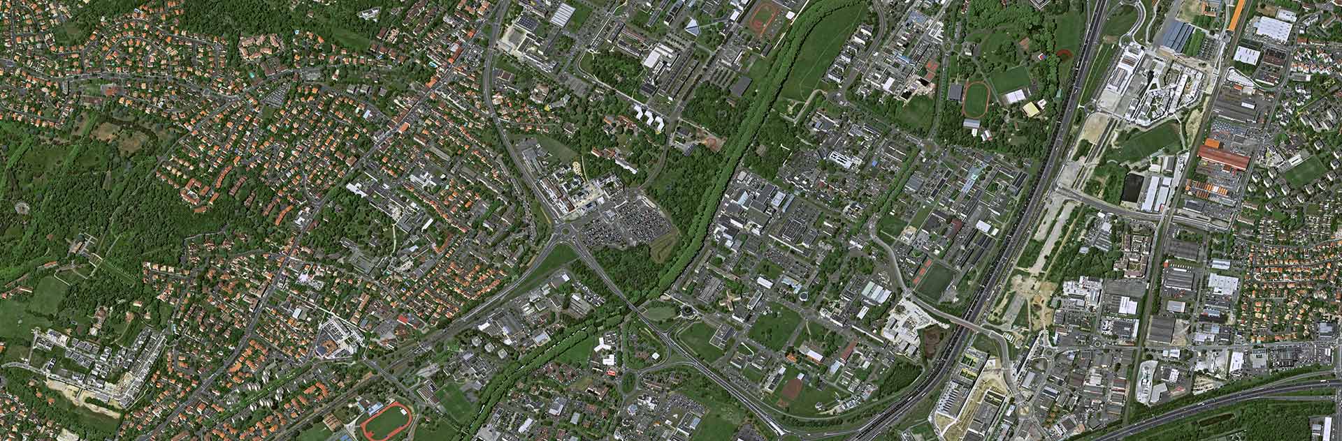 Pléiades Neo Image Satellite - Toulouse City Center, France