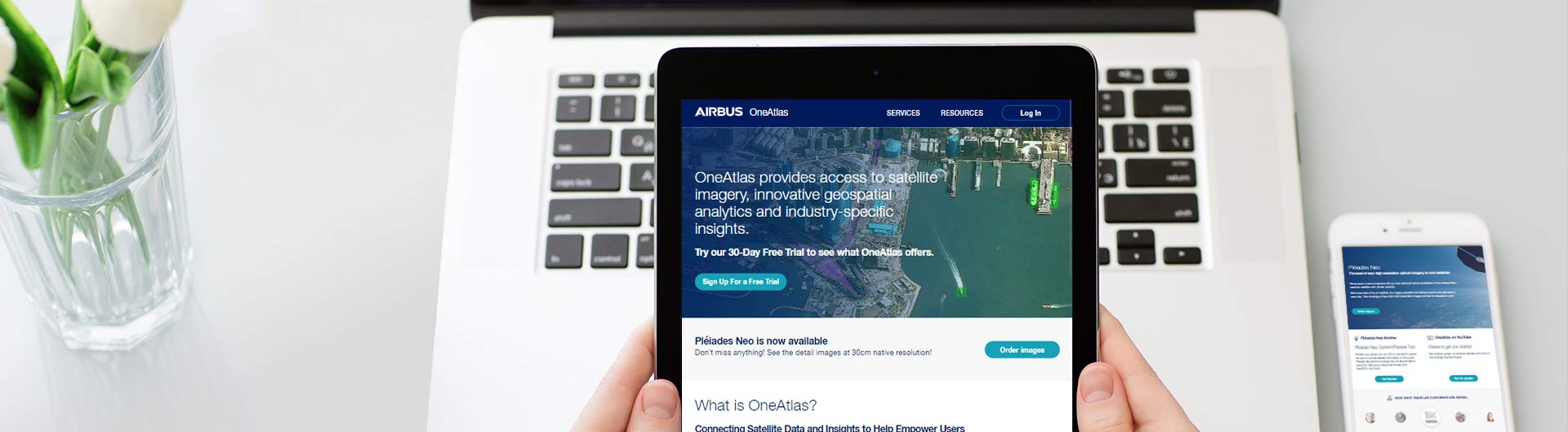 Your OneAtlas team is here to answer your questions.