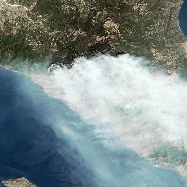 SPOT satellite image - 1.5 resolution - Airbus DS 2021