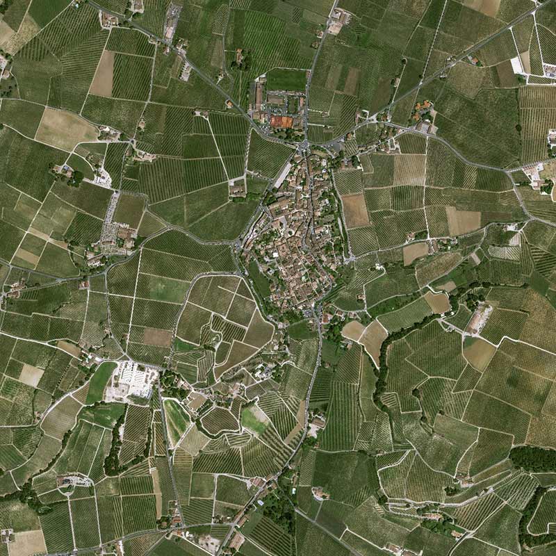 image 1 - Pléiades Neo - Food: Vines in Saint-Emilion