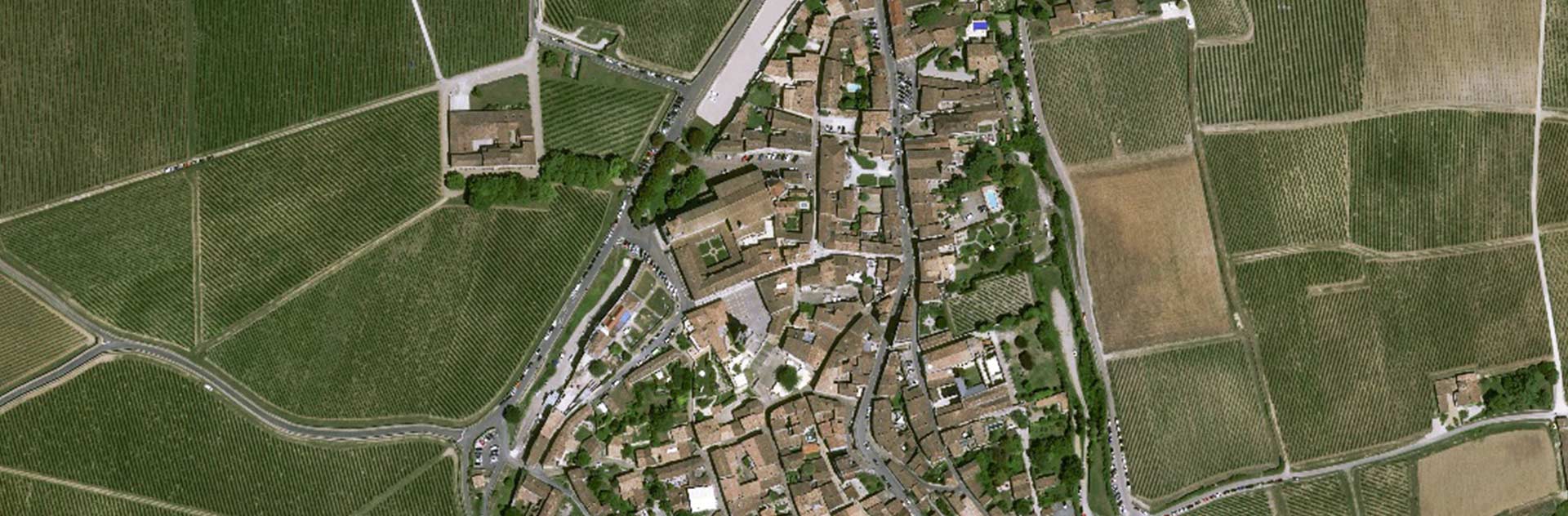 Pléiades Neo satellite image - Vines in Saint-Emilion, France - 30cm resolution