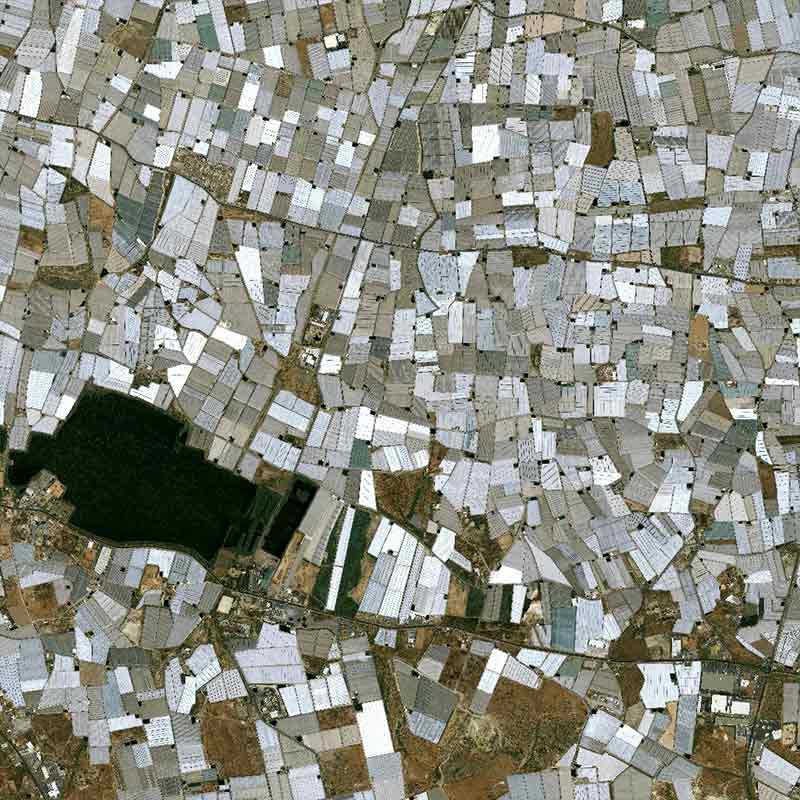 Pléiades Neo Image satellite - Greenhouses in Almeria - El Ejido, Spain, &nbsp;30cm Resolution&nbsp;