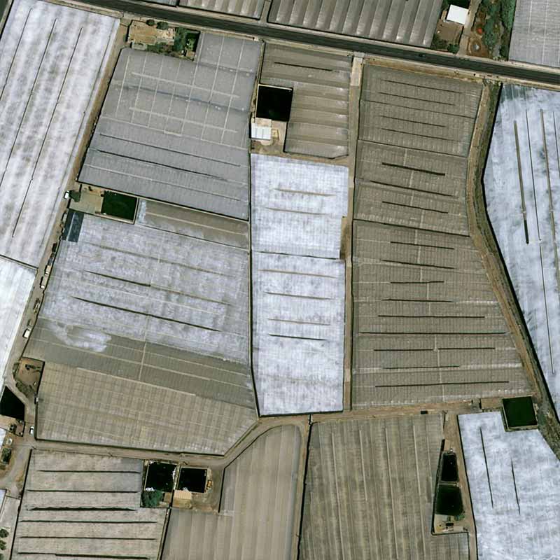 Pléiades Neo Image satellite - Greenhouses in Almeria - El Ejido, Spain, 30cm Resolution