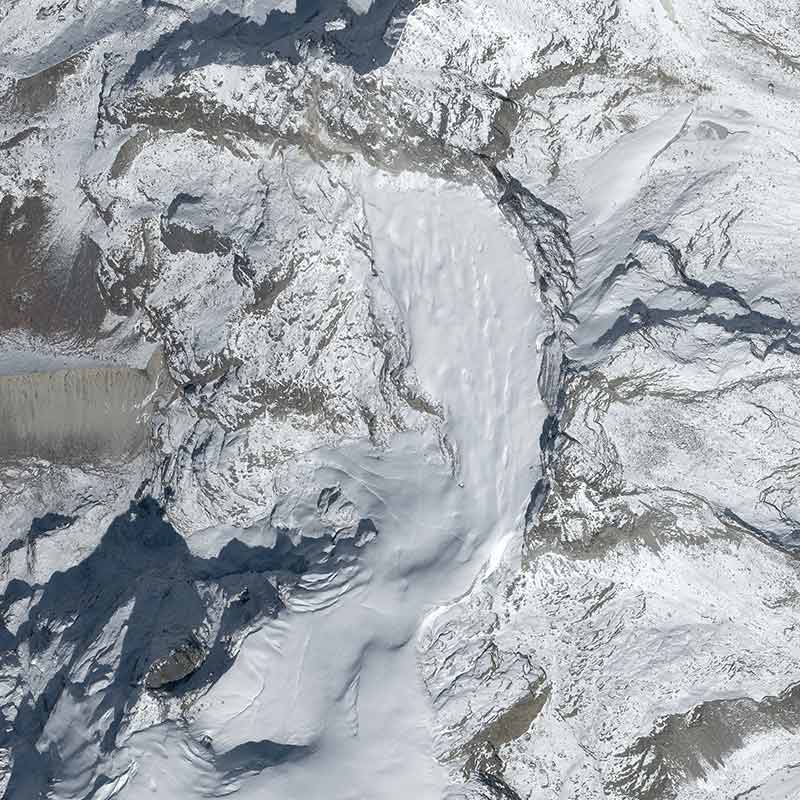 Pléiades Neo - Mera Glacier, Nepal, resolution: 30cm