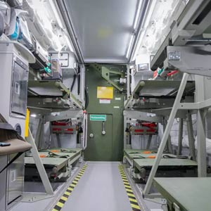 Airbus Defence and Space - Protected-wounded transport containers (GVTC)