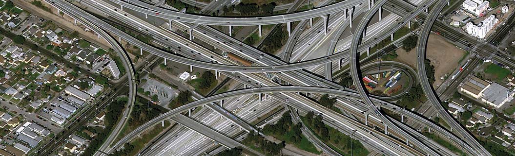 Highway intersection in Los Angeles - Metaverse Highway intersection in Los Angeles - Metaverse