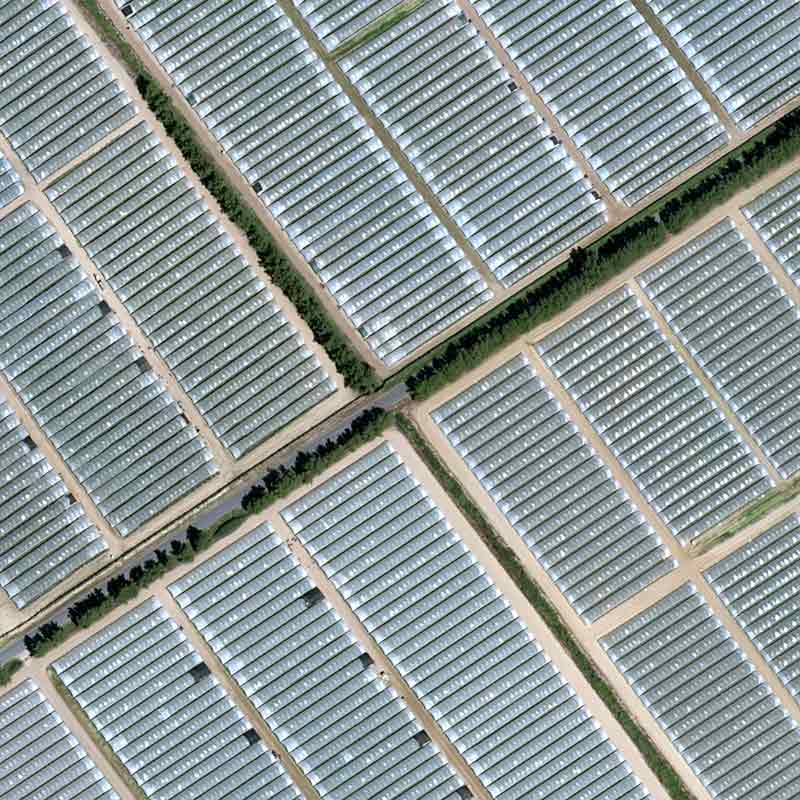 Pléiades Neo - El Rocio, Spain - 30cm resolution - Strawberries at the mouth of the Guadalquivir