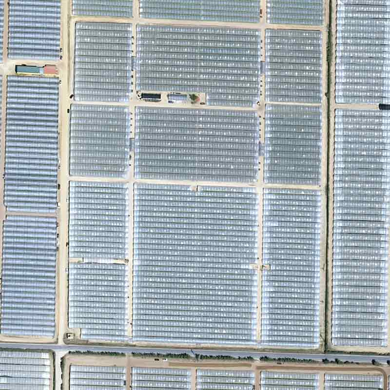 Pléiades Neo - El Rocio, Spain - 30cm resolution - Strawberries at the mouth of the Guadalquivir