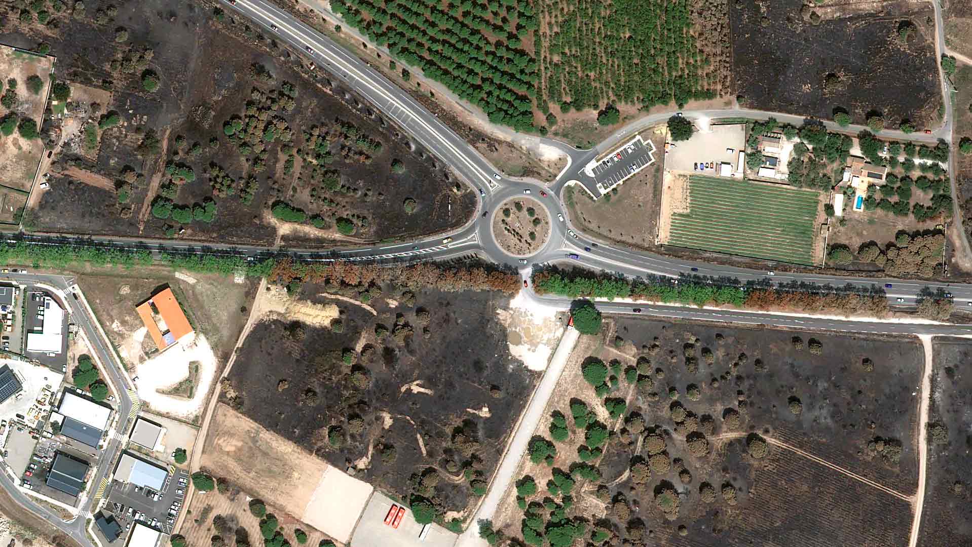 Pléiades Neo, satellite, Pyrenees-orientales, drought