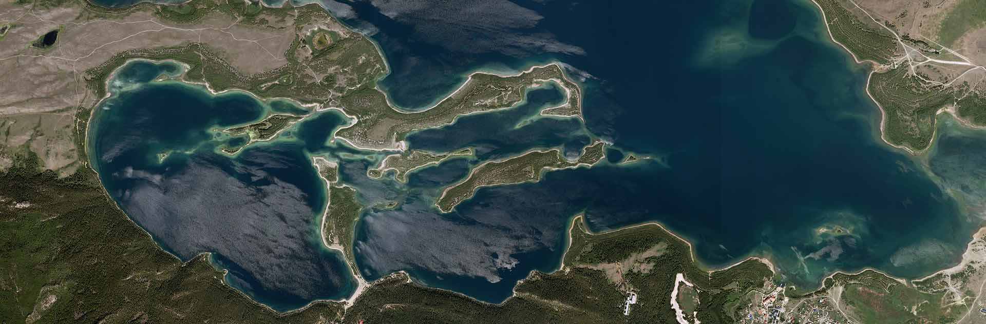 Pléiades Neo satellite image - Borovoye, Kazakhstan - 30cm resolution