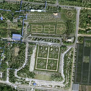 Pléiades Neo image satellite - Nong Nooch Tropical Botanical in Pattaya, Thailand - 30cm resolution