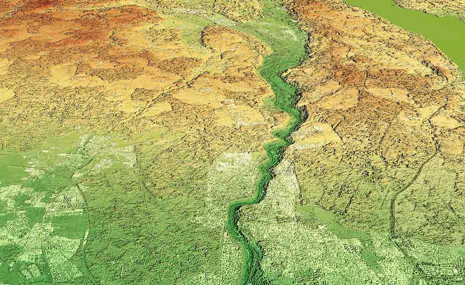 WorldDEM Neo - The North of Munich, Germany WorldDEM Neo - The North of Munich, Germany