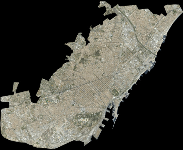 SPOTMaps 2.5m colour mosaic