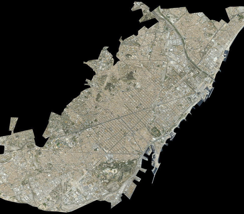 SPOTMaps 2.5m colour mosaic