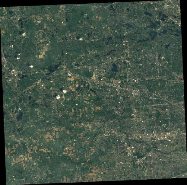 SPOT 6 1.5m Ortho Pan-sharpened (12 bits)