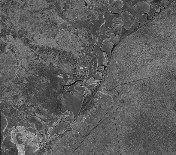 TerraSAR-X SpotLight Caprivi Namibia - SSC HH