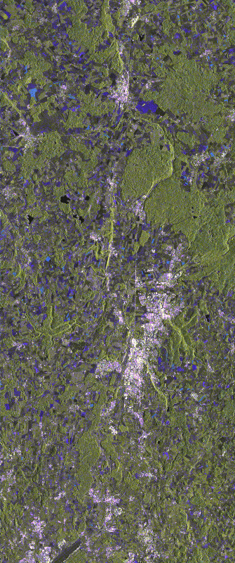 TerraSAR-X StripMap Lake Constance - SSC HHVV