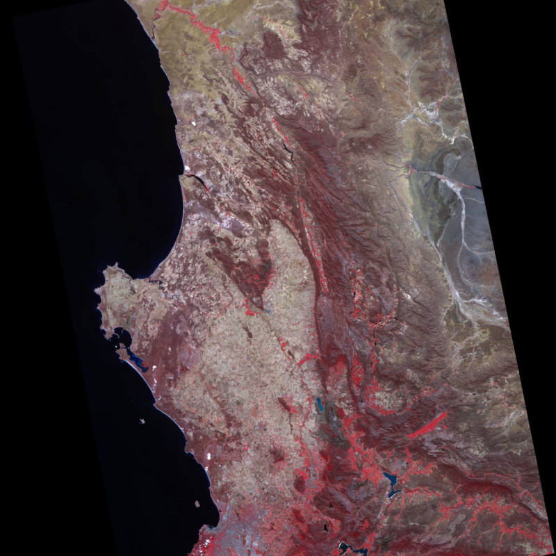 UK-DMC2 Satellite Image - Cape Town, South Africa