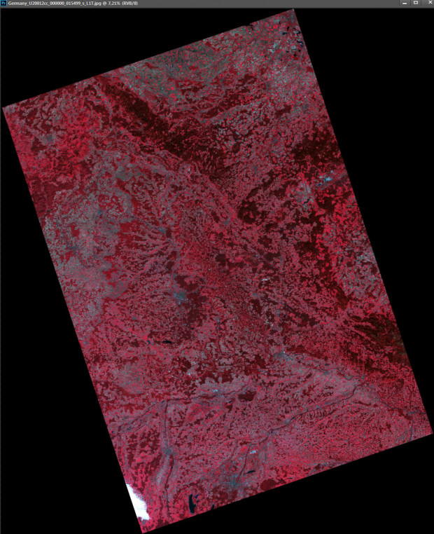 UK-DMC2 Satellite Image - Germany