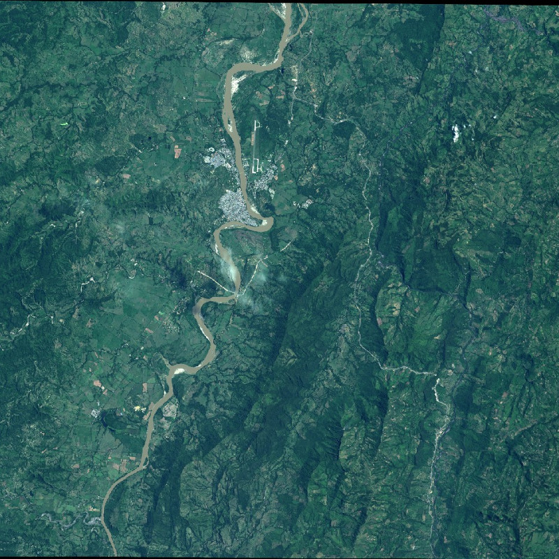 SPOT 7 Tristereo Primary Basic Pansharpened - La Dorada, Colombia