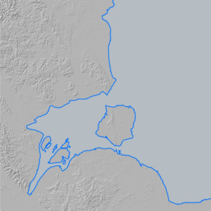 WorldDEM Ocean Shoreline - Aceh Province, Indonesia